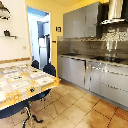 Villa Mitoyenne Avec Piscine Et Parking Prive, A 15 Min De La Et Activites Nautiques - Fr-1-607-62 Agde